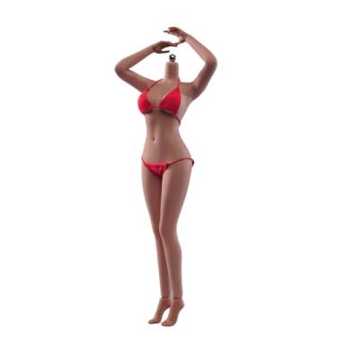 Imagem de SOUFORCE 1/6 Scale Super Flexible Female Body 12" Suntan Skin Large Bust Seamless Miniature Action Figure Body Doll Collection Without Head Sculpt