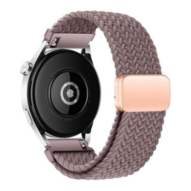 Imagem de Pulseira esportiva trançada compatível com Samsung Galaxy Watch 6/5/4/3/FE, Watch 5 Pro, Watch 6/4 Classic Gear S3/S2 de 20 mm e 22 mm para modelos de 47 mm, 46 mm, 45 mm, 44 mm, 43 mm, 42 mm, 41 mm