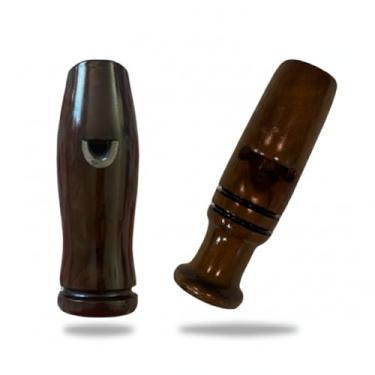 Imagem de Apito Inhambu Açu + Apito Macuco Pios em madeira profissionais