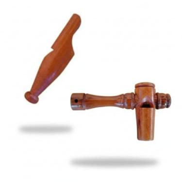 Imagem de Apito Inhambu Açu + Apito jacutinga Pios em madeira profissionais