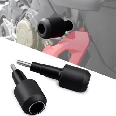 Imagem de LEDISHUN Para Streetfighter V4 S 2025+ Motocicleta Proteção contra Queda Quadro Slider Carenagem Protetor Anti Crash Pad Protector Crash (para Veículo Ducati)