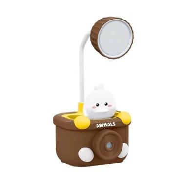 Imagem de Luminária de Mesa com Luz Noturna e Apontador de Lápis - winmax