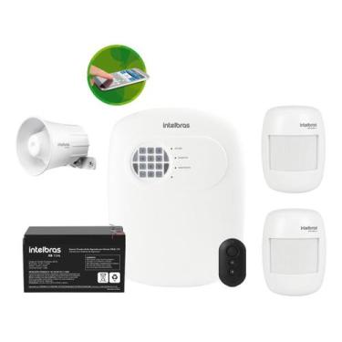 Imagem de Kit Alarme Intelbras Anm 24 Com App 2 Sensor Infra Sem Fio