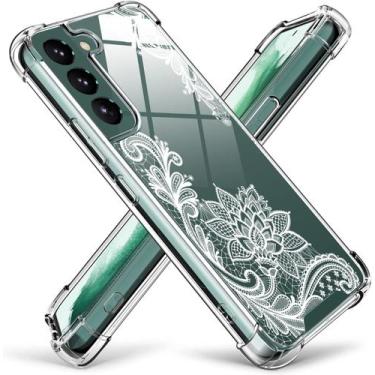 Imagem de Capa transparente à prova de choque KIOMY para Samsung Galaxy S22 5G F
