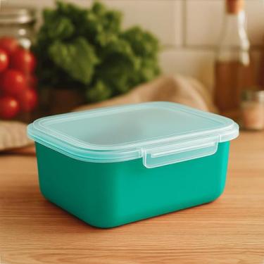 Imagem de Marmita Fitness Pote Plastico 750ml com Trava Para Dietas Almoço Janta