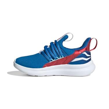 Imagem de adidas Tênis infantil unissex Marvel Lite Racer Adapt 7.0, Capitão América/azul royal/branco/rubi puro, 21