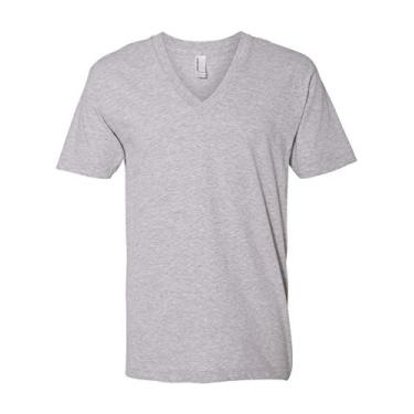 Imagem de American Apparel Womens Fine Jersey V-Neck T-Shirt (2456W)