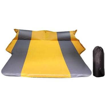 Imagem de Colchão de ar para carro - Colchão de banco traseiro impermeável para acampamento - Cama de porta-malas de carro, ar inflável para acampamento, casa, cama de viagem para SUV
