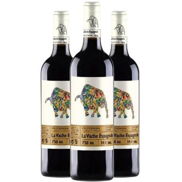 Imagem de Vinho Tinto La Vache Espagnole Tempranillo 750Ml (3 Und)