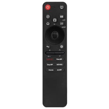 Imagem de Substituição para LG Magic Remote MR25GA, controle remoto por voz compatível com Smart TVs LG 2025 OLED G5, C5, B5, QNED 92A, 85A, 80A, série UA77 inclui voz AI, ponteiro e botões de acesso rápido
