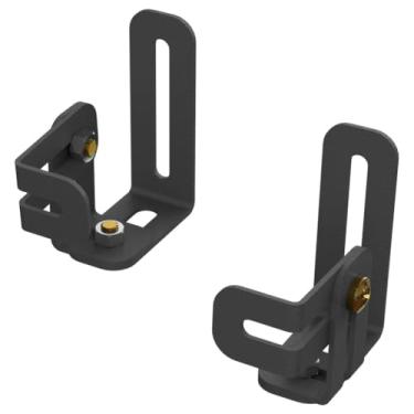 Imagem de Suporte para Home Theater e Caixa de Som, 1 Par de Suportes Ajustáveis para Sistema de Áudio e Caixa Acústica