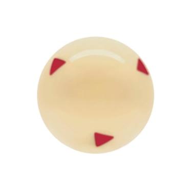 Imagem de Bola de sinuca Champion de 6,5 cm Arcos de bilhar com triângulos vermelhos ou pretos (uma bola (triângulo vermelho))