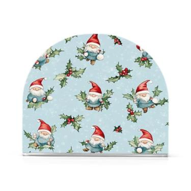 Imagem de Porta-guardanapos de gnomo fofo de Natal para mesas - Porta-guardanapos para cozinha, porta-guardanapos de mesa, porta-guardanapos de coquetel, porta-guardanapos de papel275