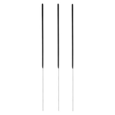 Imagem de Vela Aniversário Palito Estrelar Faisca Prata - 03 unid - Festhamires