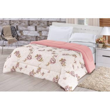Imagem de Edredom Dupla Face 2,40m x 2,20m Quality 01 Peça - Rosê