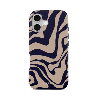 Imagem de BURGA Capa de telefone para iPhone 17 - capa de telefone bonita, moderna, estética, padrão de proteção rígida - serve para Apple iPhone 17 capa para mulheres e homens