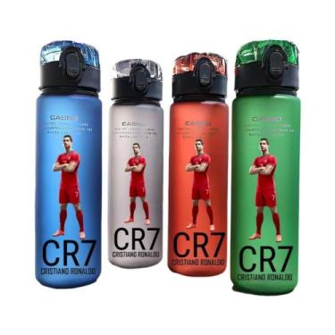 Imagem de Garrafa De Água Portátil De Quatro Cores CR7 Cristiano Ronaldo 560ML P