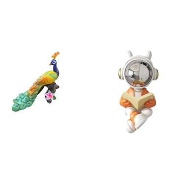 Imagem de Whtkoph Escultura de Figura Decorativa, Ornamento de Jardim, Estátua Artesanal para Casa, Pátio, Lareira, Mesa, Peça Central.