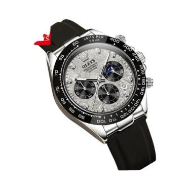 Imagem de Relógio Masculino À Prova D'Água Luminosa Cronógrafo Quartz OLEVS 2875