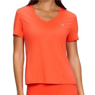 Imagem de Camiseta Feminina Alto Giro Laranja Vibrante - 2531701-Feminino
