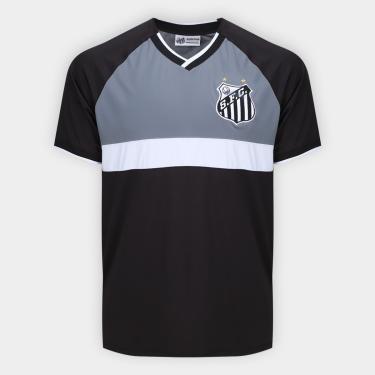 Imagem de Camiseta Santos Esportiva  Masculina-Masculino