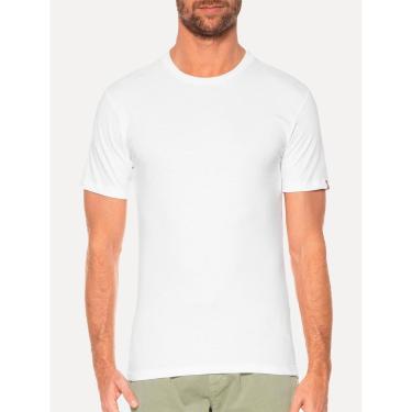 Imagem de Camiseta Levis Masculina Lisa Branco-Masculino