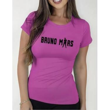 Imagem de Camisa Camiseta Adulto Masculina Feminina Algodão Bruno Mar s Música P