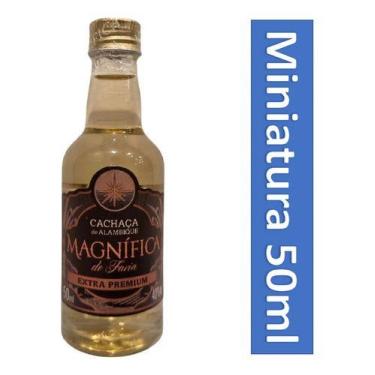 Imagem de Cachaça Extra Premium Magnifica Miniatura 50ml - Magnífica