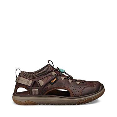 Imagem de Teva Terra-Float Sandália de renda para viagem – Feminina para caminhada, Marrom chocolate, 6.5