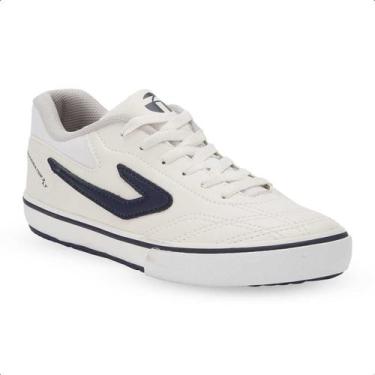 Imagem de Tenis Chuteira Topper Dominator Futsal Tp0300, Branco, Azul, 40