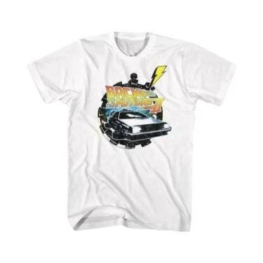 Imagem de Camiseta Masculina De Verão Com Gola Redonda 100% Algodão Macia E Resp