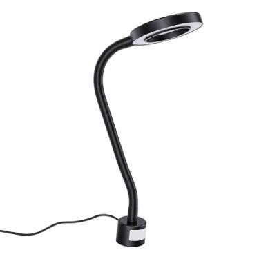 Imagem de Hyuduo Lupa 60X, Lâmpada de Leitura LED Magnética Com 3 Modos de Cores, para Tarefas Profissionais de Artesanato de Manicure (Plugue dos EUA)