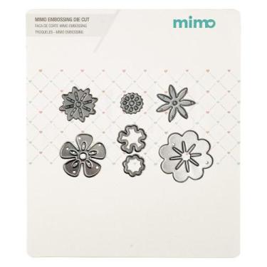 Imagem de Faca de Corte Mimo Embossing - Flores Variadas - 7 Pç