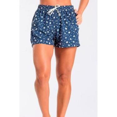Imagem de Short Praia Confort Margaridas-Feminino