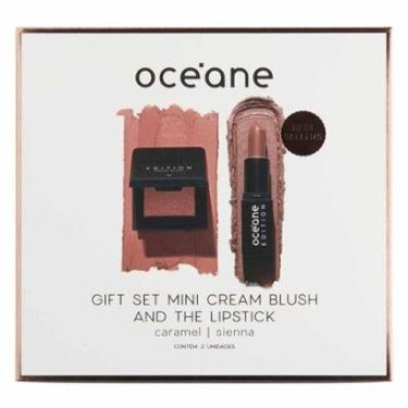 Imagem de Océane Edition Kit - Blush Cremoso Caramel + Mini Batom Sienna Kit-Feminino
