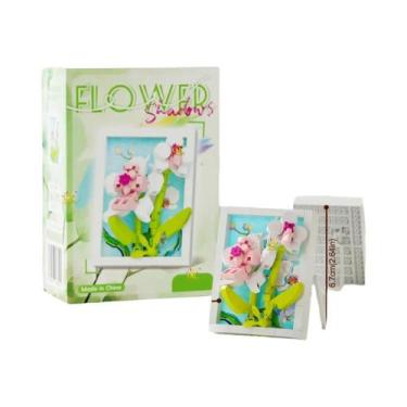 Imagem de Porta-Retrato De Girassol E Rosa, Micro Bloco De Construção HUIQIBAO M