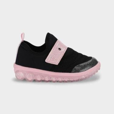 Imagem de Tênis Infantil Bibi Roller 2.0 Preto com Rosa 1155335-Feminino