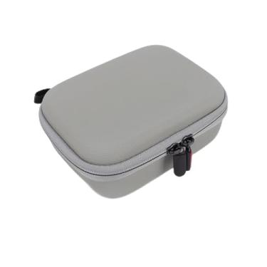 Imagem de Yunseity Bolsa de Armazenamento para Câmera, Capa Protetora Rígida para Câmera Action 6 Com Alça de Mão, Bolsa de Transporte Compacta de Couro PU Compacta à Prova D'água para Acessórios