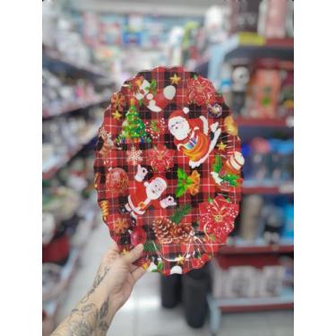 Imagem de Bandeja plástica natalina - elite