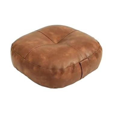 Imagem de Wswqop Almofada Redonda para O Chão, Apoio para Os Pés No Chão, Almofada Confortável para Assento, Almofada de Meditação para Escritório, Cadeira Infantil, S, Laranja, Tamanho real