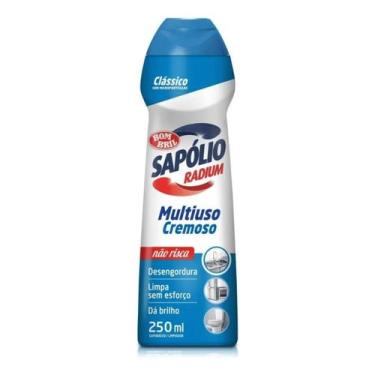 Imagem de Sapólio Radium Cremoso 250ml para Limpeza de Superfícies Delicadas  Li