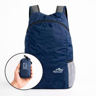 Imagem de Mochila Unissex Dobrável Impermeável 13 Litros para Trilhas Viagens e 
