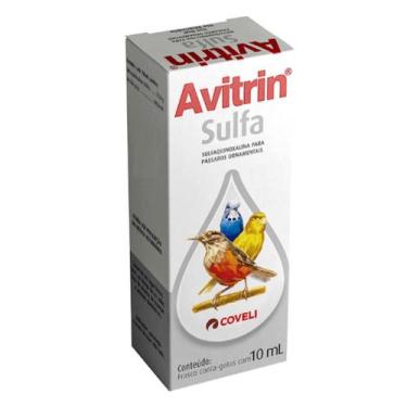 Imagem de Avitrin sulfa 10ml coveli para aves ornamentais