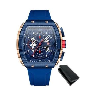 Imagem de Relógio De Luxo Masculino Esportivo Quartz MINI FOCUS Cronógrafo Moda 