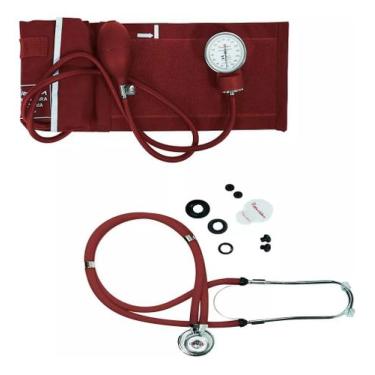 Imagem de Aparelho de Pressão Arterial Manual Premium Esteto Rappaport + Esfigmo
