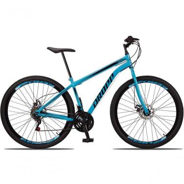Imagem de Bicicleta 29 Dropp Sport Aço 21 Marchas Freio A Disco Azul+preto