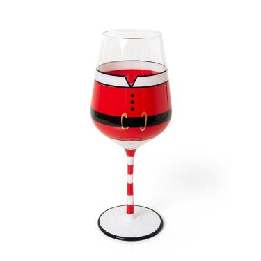 Imagem de Taça Copa E Cia Avulsa Christmas 510ml Em Vidro Gold