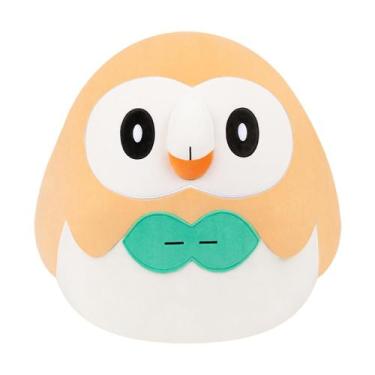 Imagem de Squishmallows - Pelúcia Rowlet De 35cm Pokémon