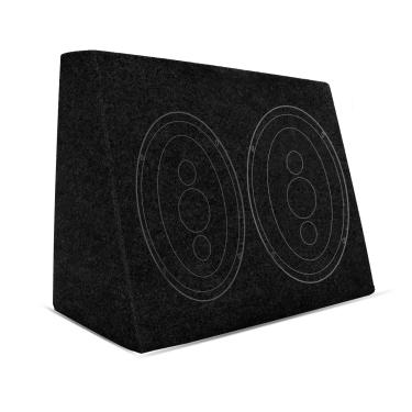 Imagem de Caixa de Som Automotiva para Alto Falante 6x9 Selada Carpete Preto 14 Litros