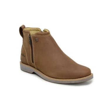 Imagem de Botina em couro masculina zebu original - 62050 ms06 mustang, 41